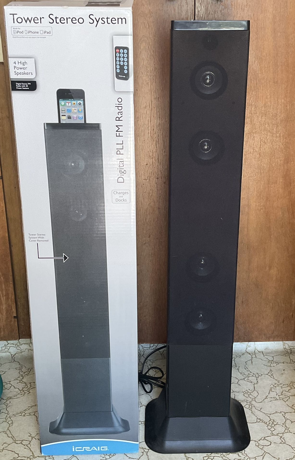 Tower Stereo System Model #. CHT910