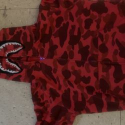 Red Bape Hoodie 