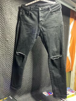 Amiri Jeans, Black Size 38