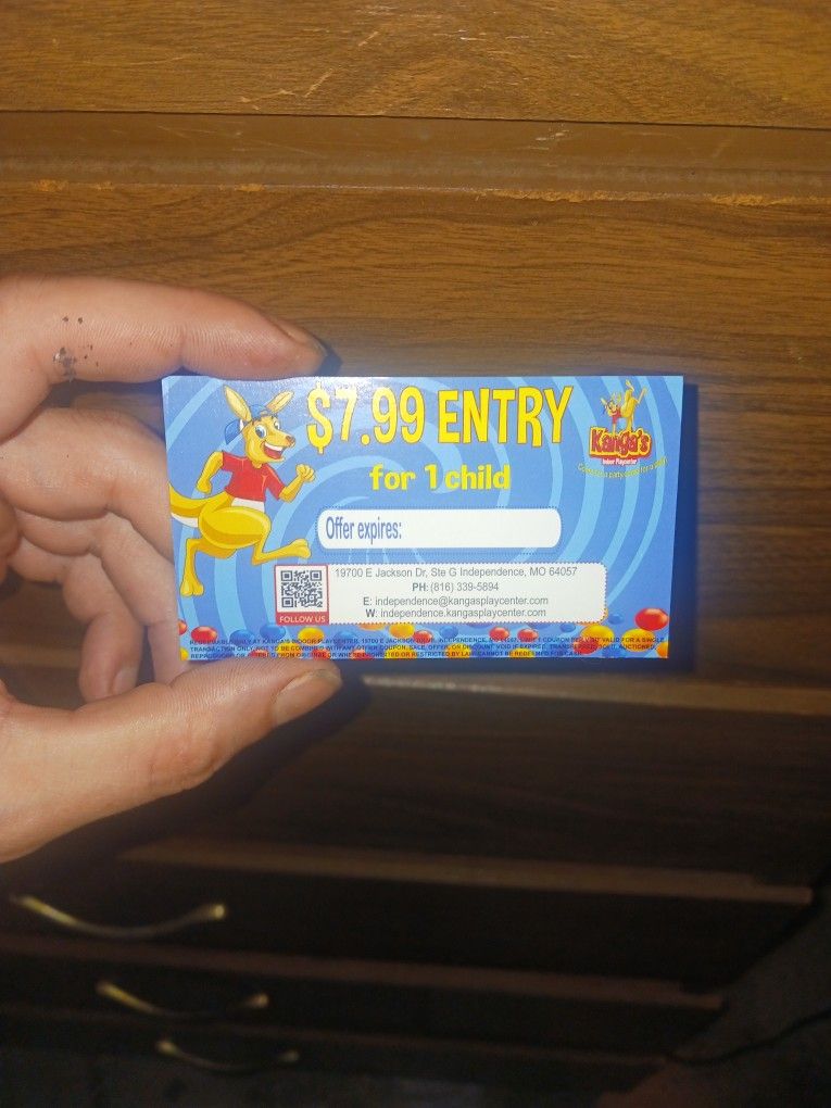 Kangas Indoor Play center Coupons
