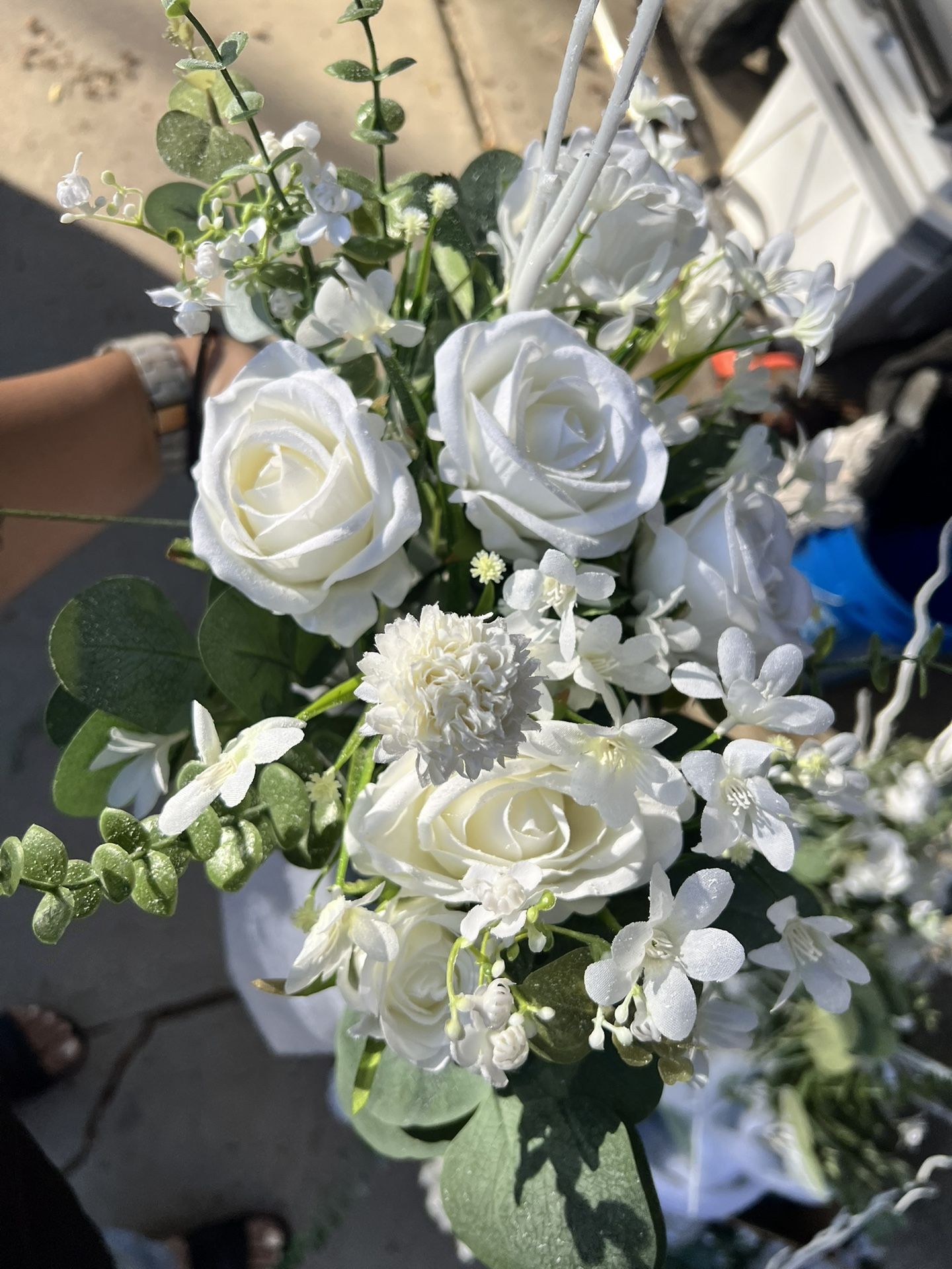 White Rose Centerpiece