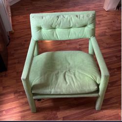 Green Arm Chair No Brand