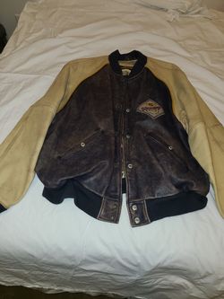 Harley-Davidson distressed leather jacket  XL