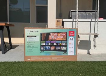 MV 43” Lg smart 4k led Uhd tv
