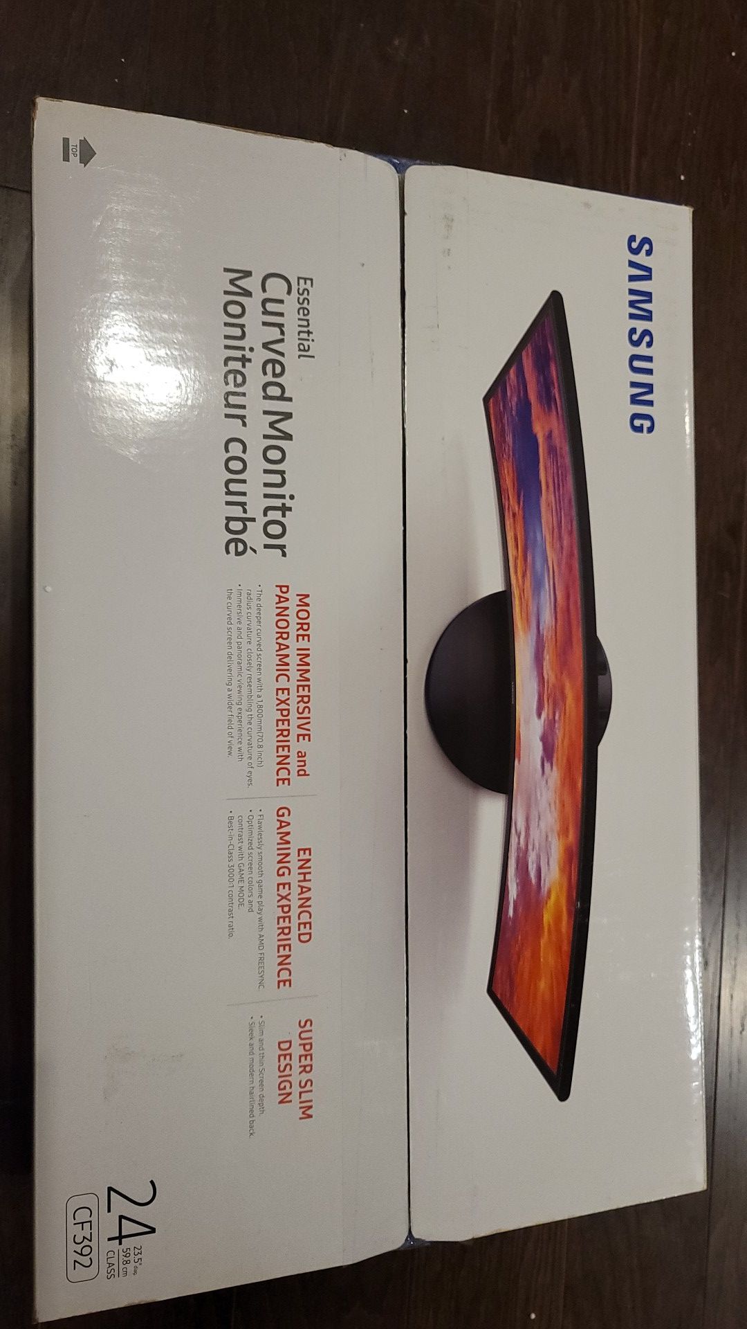 24” Samsung Curved LED Monitor (New)