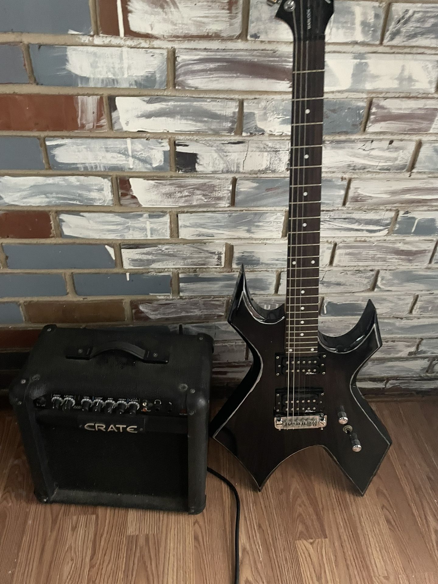 Bc Rich Warlock / Crate Amp