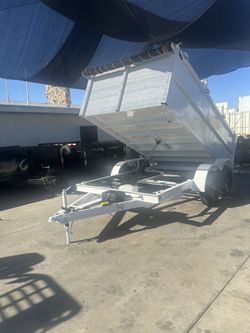 12x8x3 Brand New Dump Trailer From Our  Diamond Series We Finance