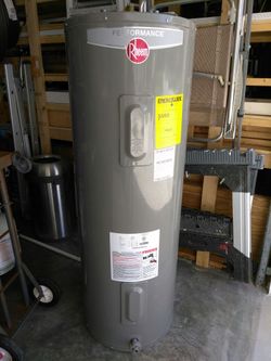 Rheem Performance 50 gallon Electric Hot Water Heater for Sale in Parrish,  FL - OfferUp
