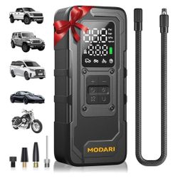 Modari Tire Inflator Portable Air Compressor