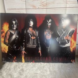 Vintage kiss poster