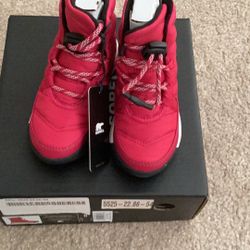 Toddler Sorel Winter Boots New In Box Size 8
