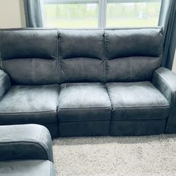 Burke best sale reclining sofa