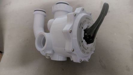 Multiport valve for pool filter