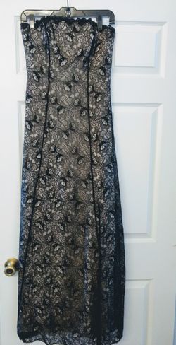 Full length prom dress