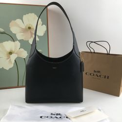 COACH Brooklyn Tote Bag CU068 Black
