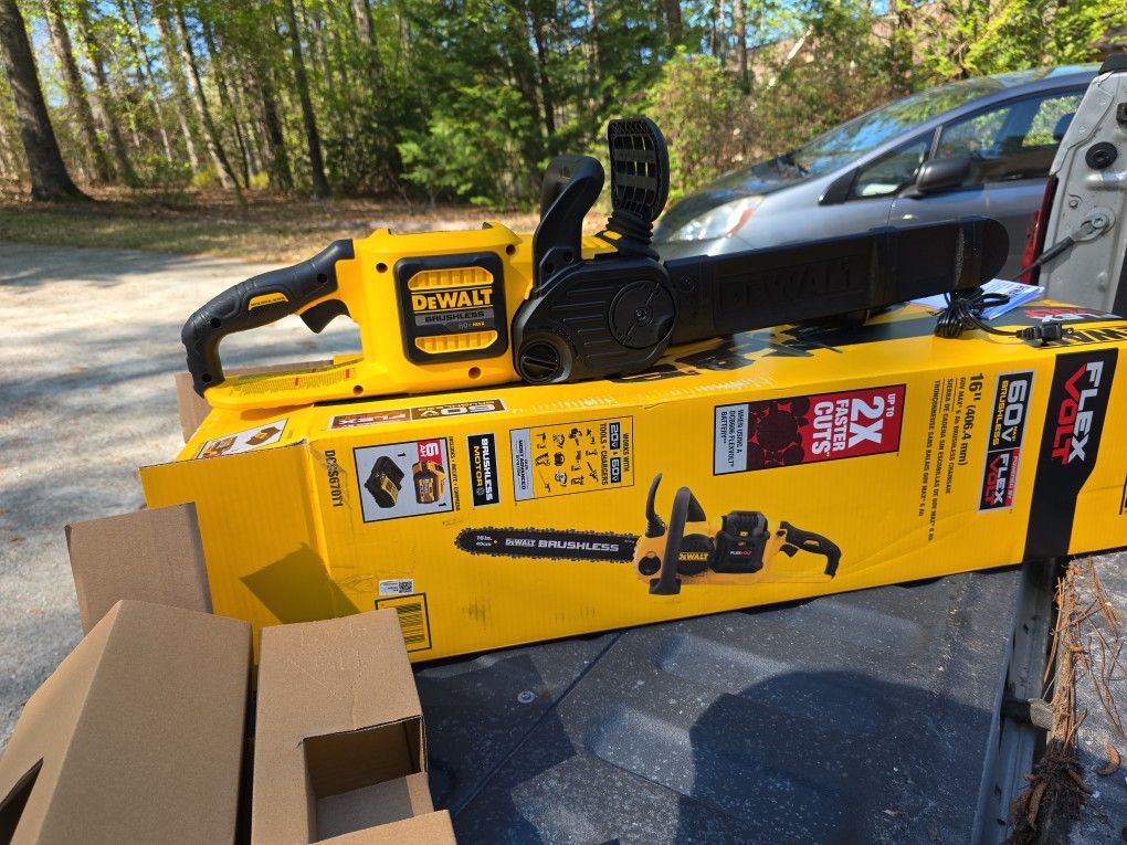 Dewalt Flex Volt Chainsaw ! NEW!