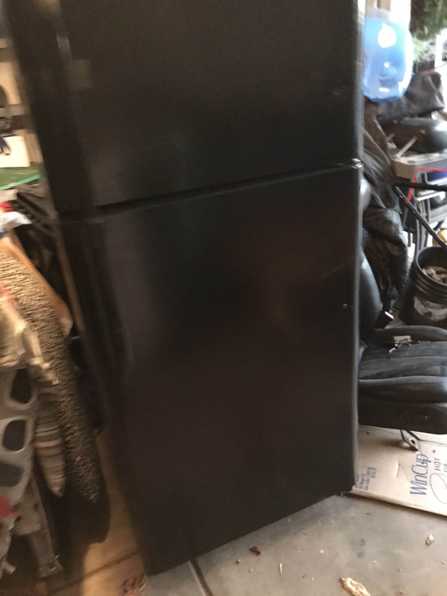 Black Fridgidaire Refrigerator