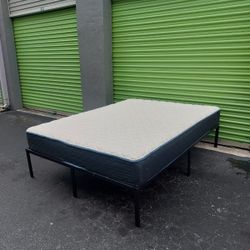 Queen Bed Frame And Mattress 