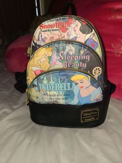 Disney loungefly princess backpack