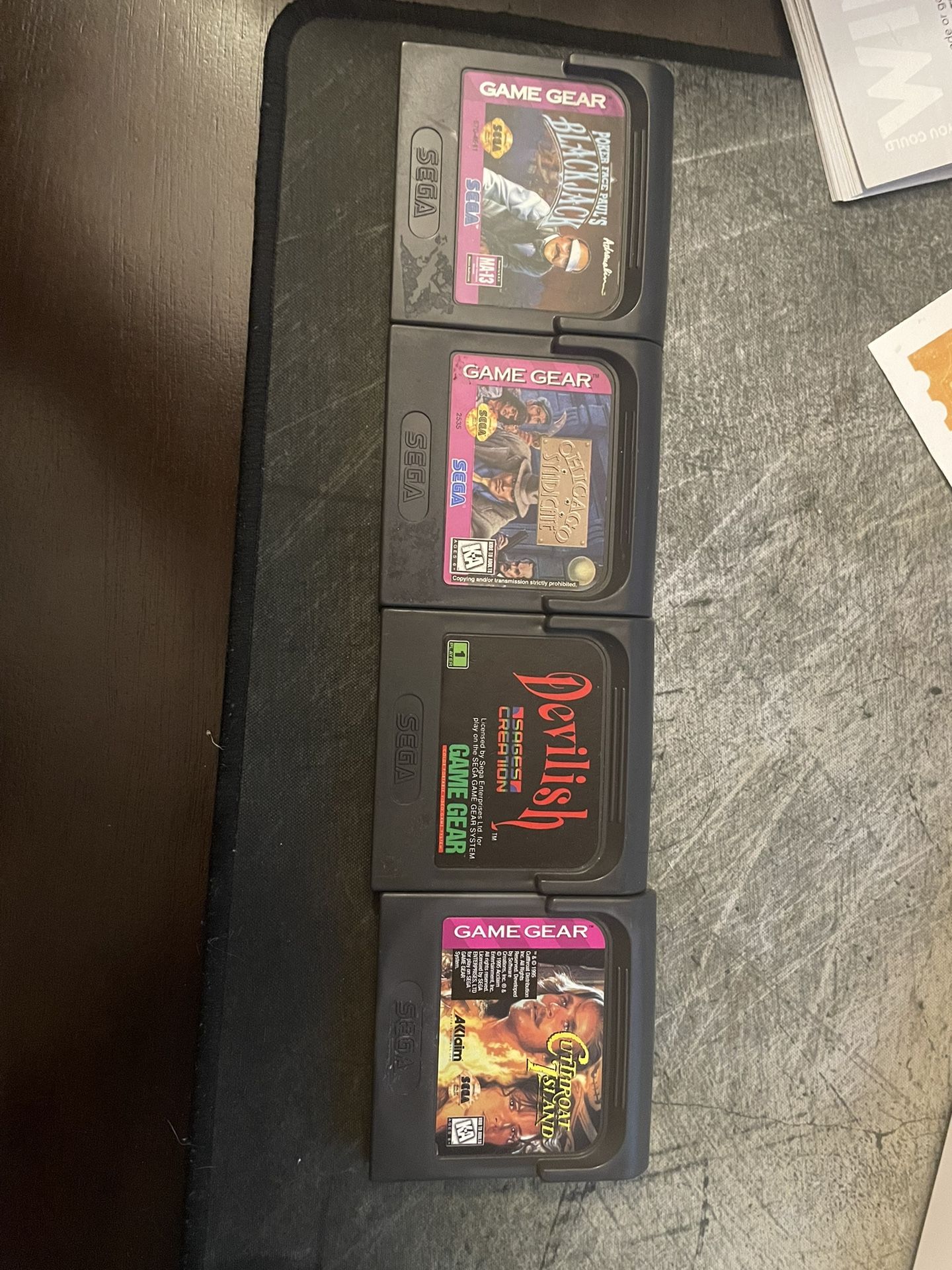 Notice Jeu Devilish Pour Sega Game Gear – Bon état