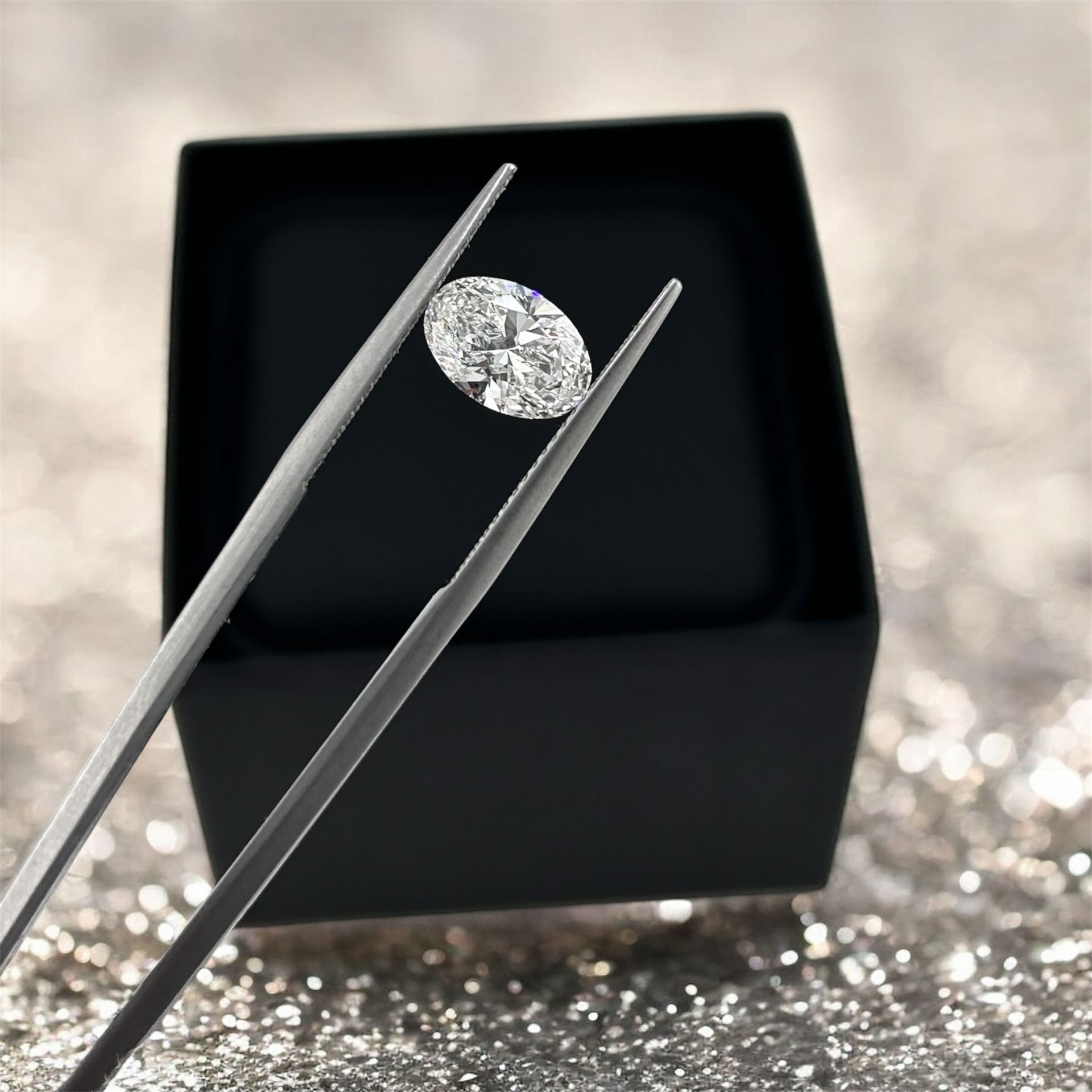 Oval Shape Lab Grown Certified Diamond 