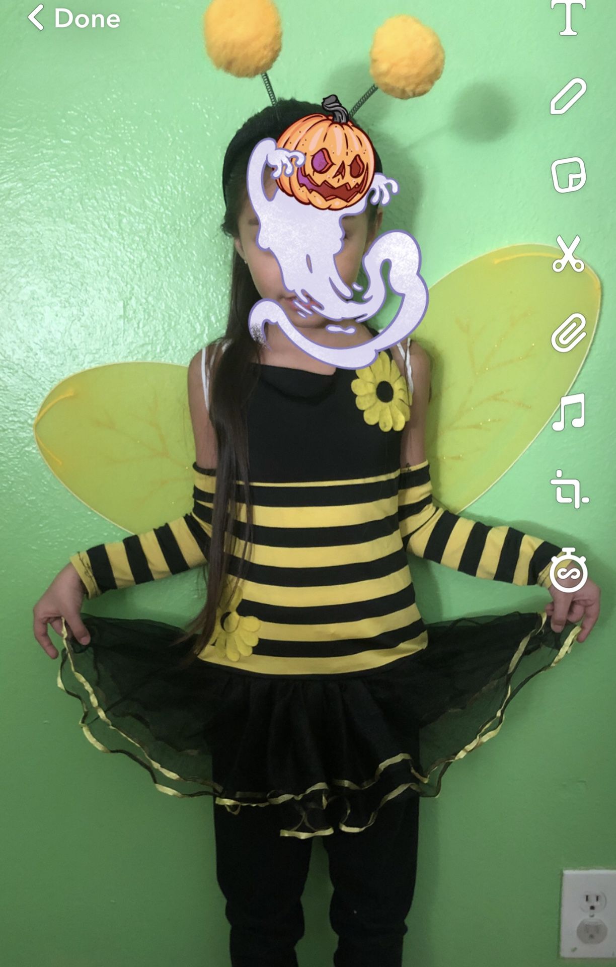 Halloween bee costume