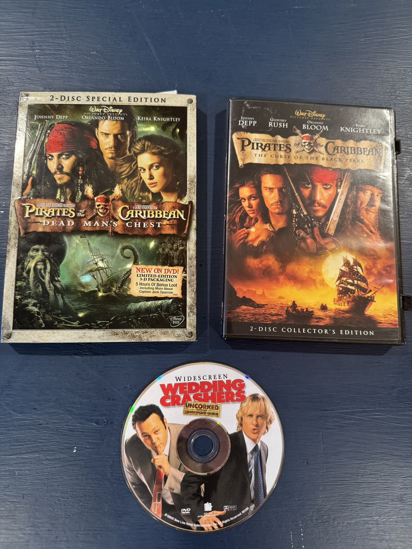 Pirates of the Caribbean DVD sets