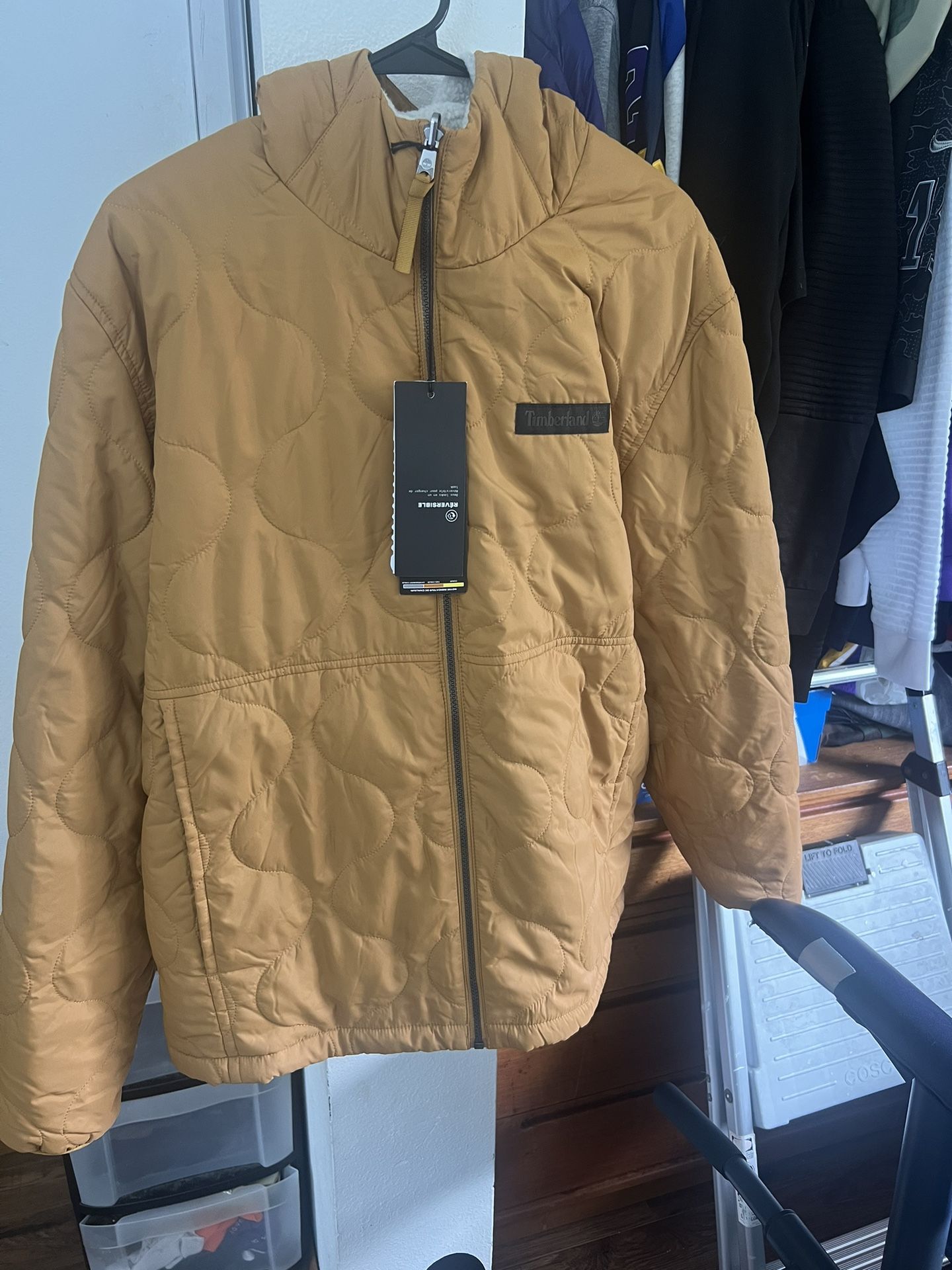 Timberland Reversible Jacket Size large