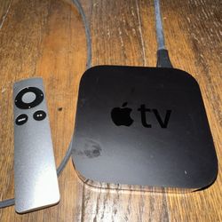 Apple TV With Remote and Power Cord 