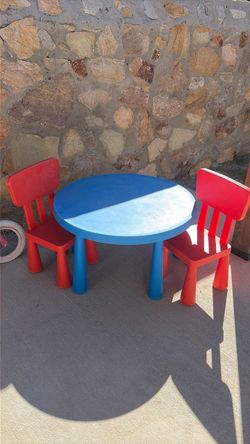 Kids Table & Bike