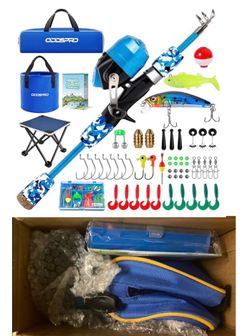 New Kids Fishing Pole Kit