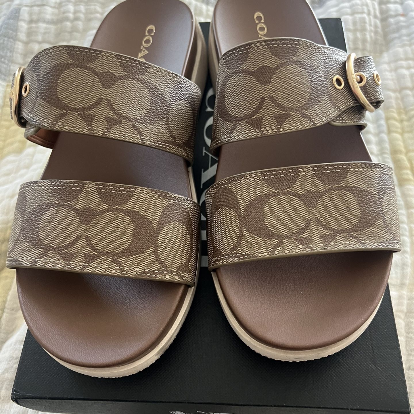 Coach sandals