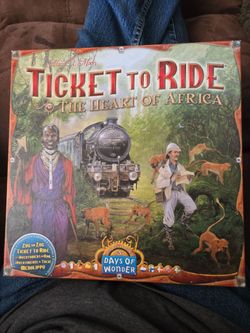 Ticket to Ride Heart of Africa. Expansion Pack