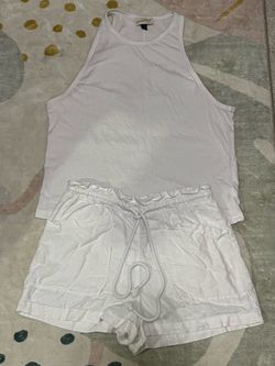 Size S Universal Thread White Loungewear Set