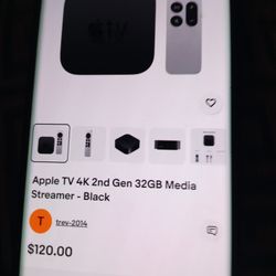 Apple Tv 4 K Nuevas Son 2 $75 Cada Una  