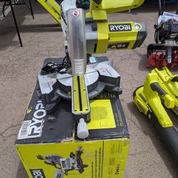 RYOBI 10 Amp Corded 7-1/4 in. Compound Sliding Miter Saw

Semi  Used 