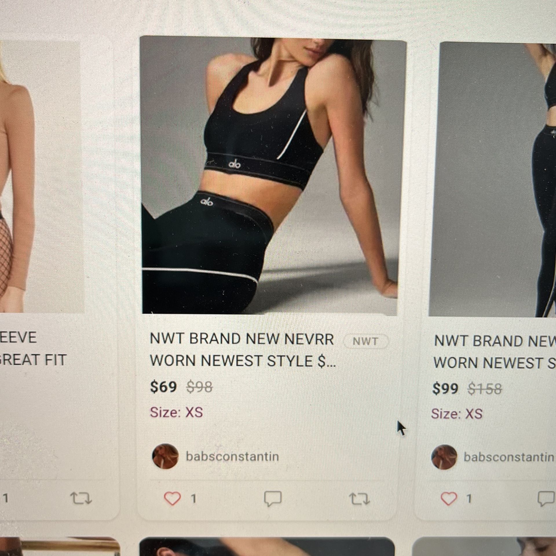 ALL BRAND NEW ALO YOGA WORKOUT SETS!!!