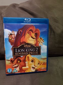 Lion king 2 Simbas pride blu ray