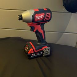 New Milwaukee impact + battery 1.5