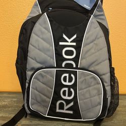 New Reebok Backpack. Lots Of Openings 