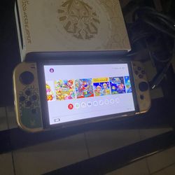 Nintendo Switch Zelda Edition  Console w/ Games Loaded