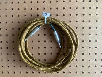 12 ft Vintage Style Tweed Guitar / Instrument Cable