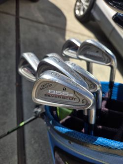 Golf Clubs Set Complete With Bag drivers and putter need new over grip
