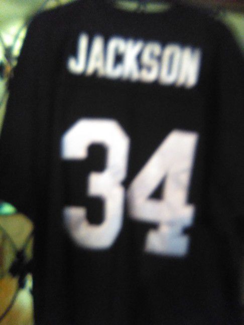 Raiders Bo Jackson Jersey 1987 Size 54