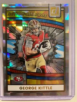 George Kittle Donruss Action-All Pros Holo Card