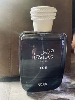 Rasasi Hawas Ice for Him 100ml – $15