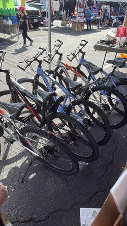Mountain bikes