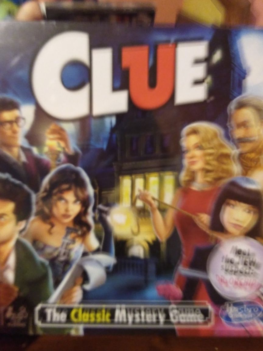 Brand New Clue Game