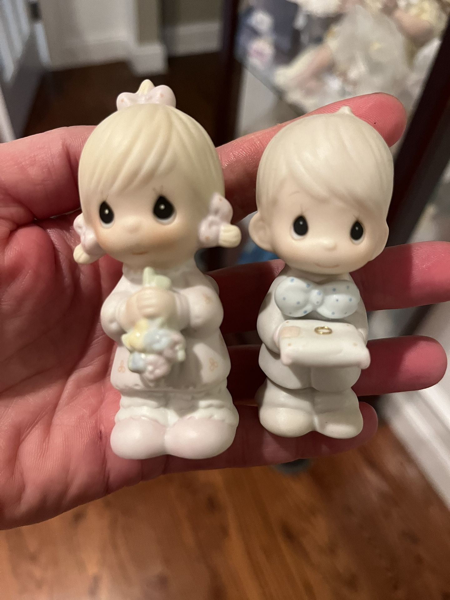 Precious Moments Flower girl and Ring Bearer
