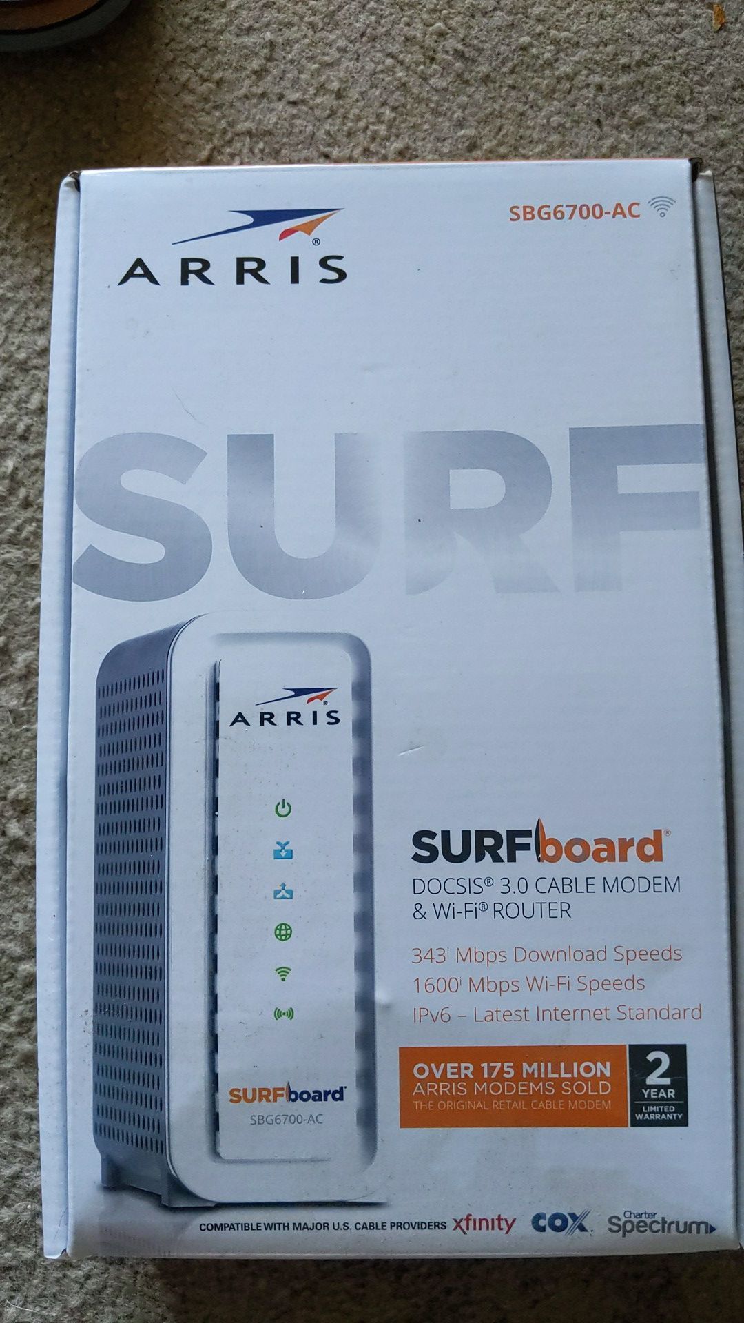 Arris surfboard 3.0 modem